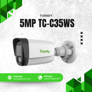 TIANDY 5MP Fixed Starlight IR Bullet Camera TC-C35WS