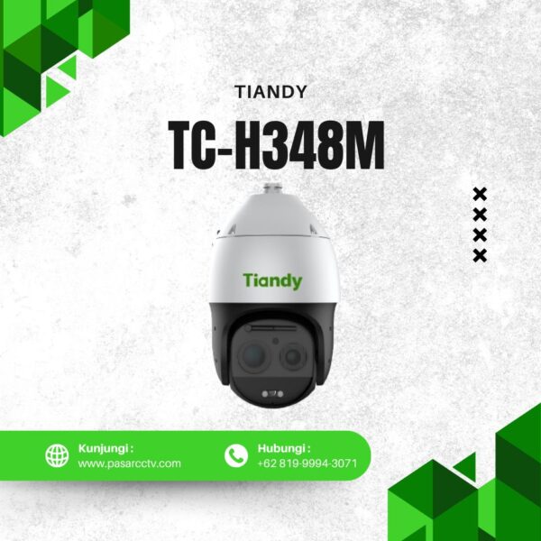 TIANDY 4MP 63x Super Starlight IR Laser AEW AI PTZ Camera TC-H348M